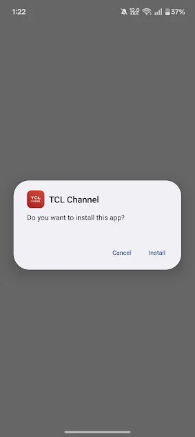 Screenshot of TCL Channel Apk